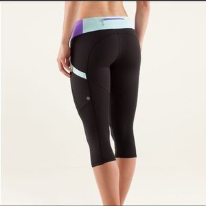 Lululemon Run: Mod Moves Crop SZ 8